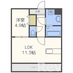 プリミエリア城南Ⅱの物件間取画像